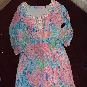 Euc Lilly pulitzer let's cha cha dress holy grail!